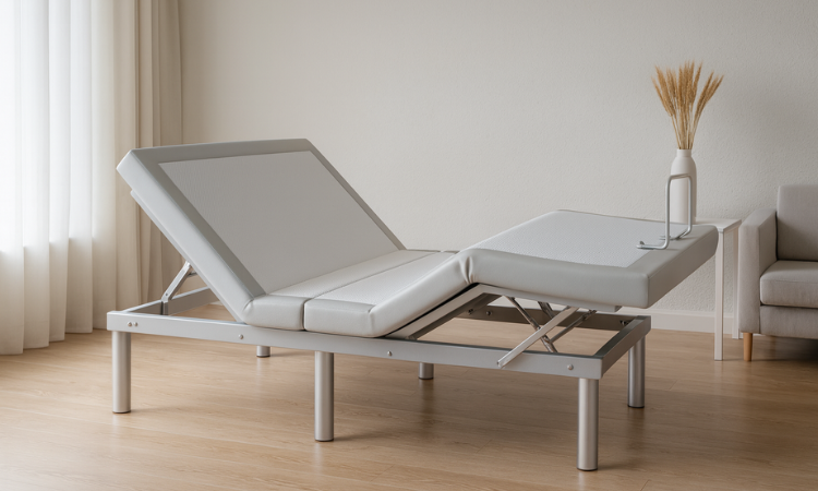 Dual Size Adjustable Bed Frame
