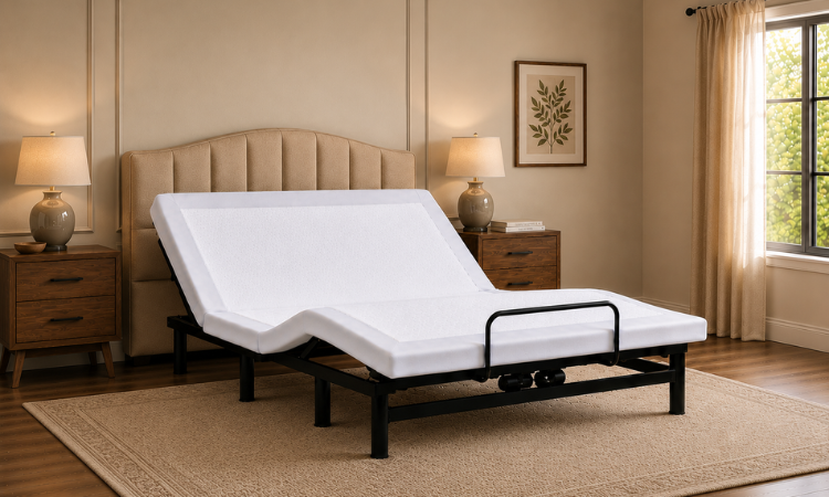 Adjustable Bed for Apartment Upstairs