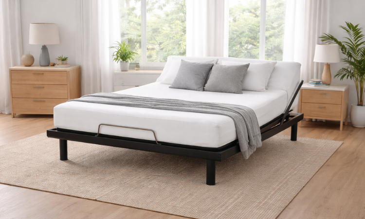 One Adjustable Base, Three Mattress Sizes